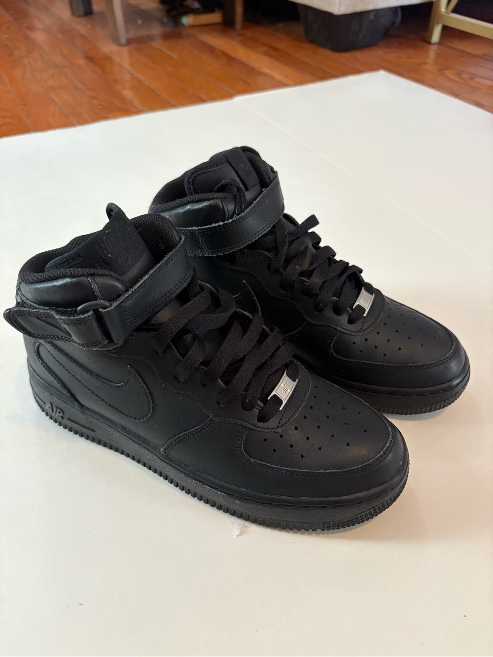 Nike Kids Black High-Top Sneaker Boots